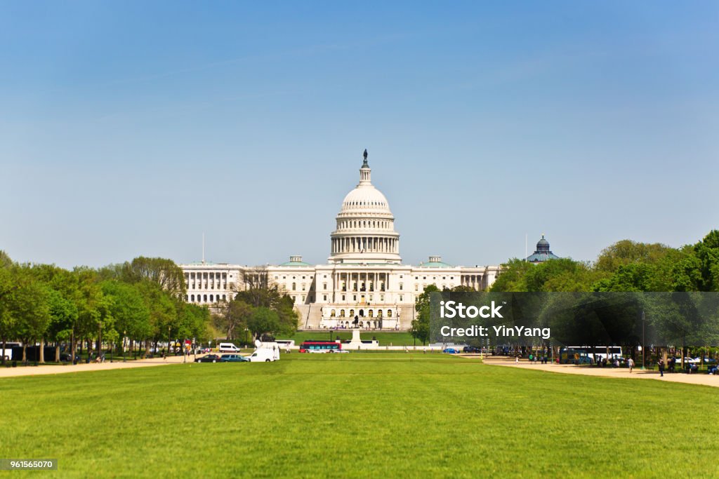 Edificio del Capitol de Estados Unidos en Washington DC - Foto de stock de Washington DC libre de derechos