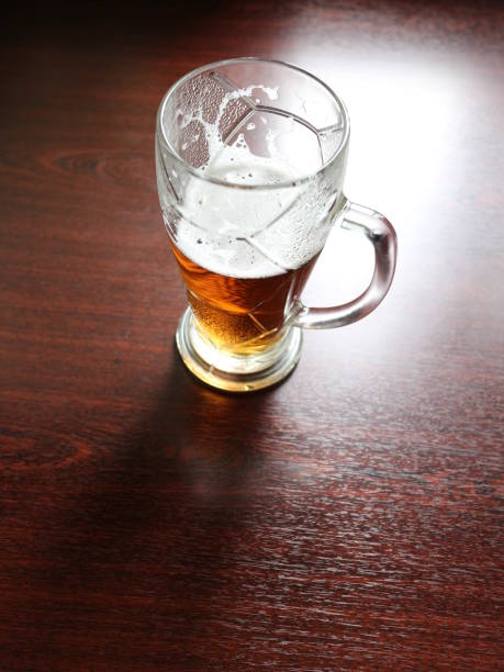 istock a glass of beer on the table 961567912