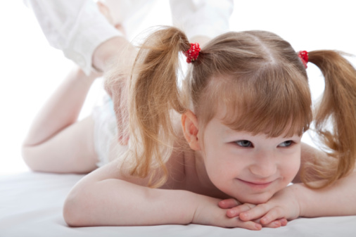 Beautiful girl with down syndrome dressed up like a princess