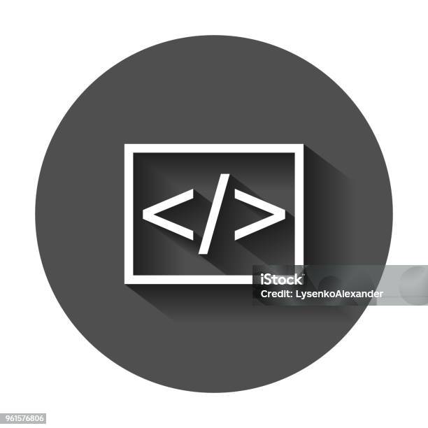 Bayangan Api Vector Ikon Vektor Bisnis Open Source Dalam Gaya Datar Ilustrasi Pemrograman ...
