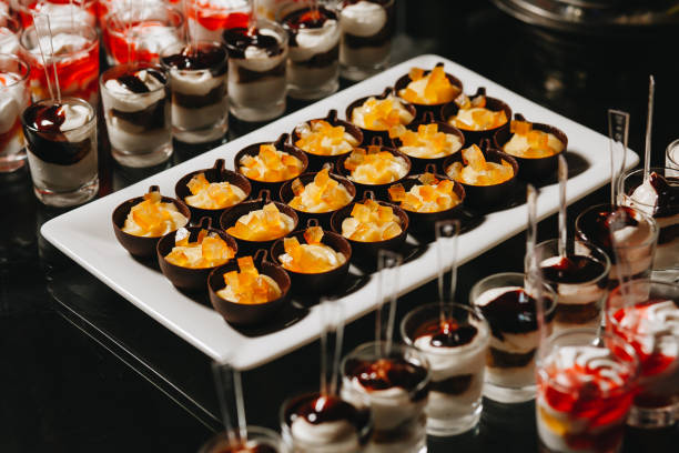 istock Delicious canapes as event dish 961585026