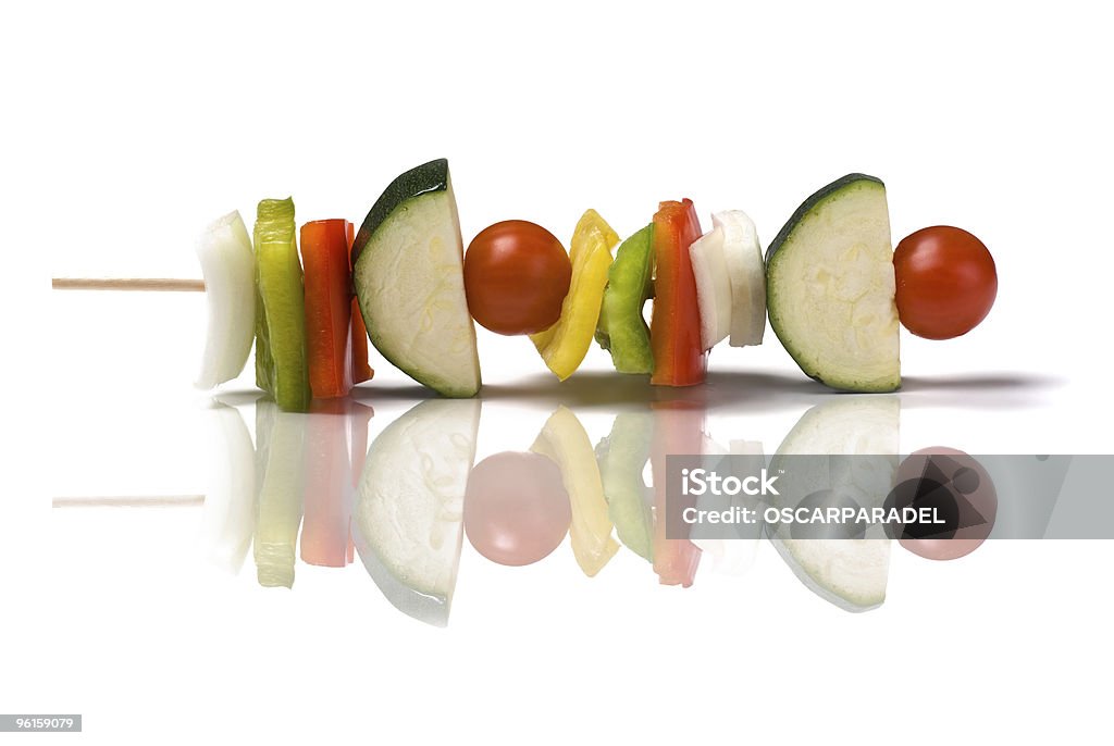 Овощной Шпажка изолированные - Стоковые фото Без людей роялти-фри