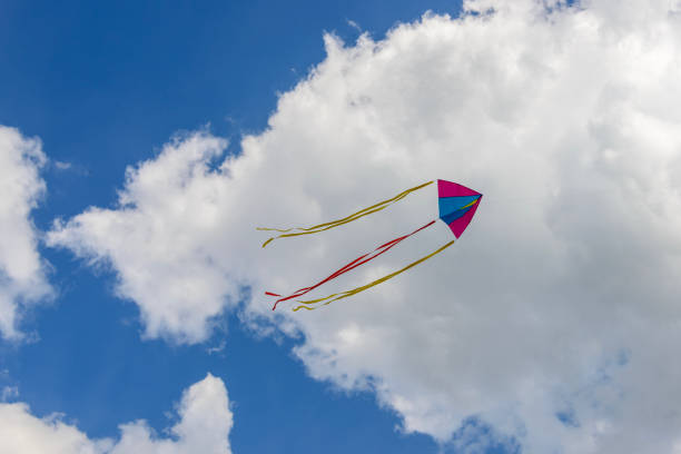 istock Flying snakes in the cloudy sky. 961596262