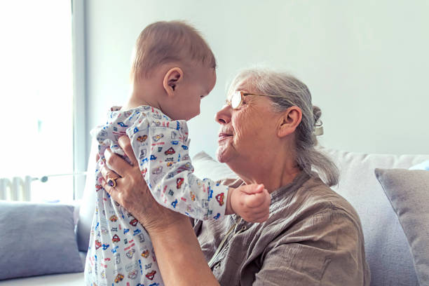 istock Multi generation family playtime 961599750