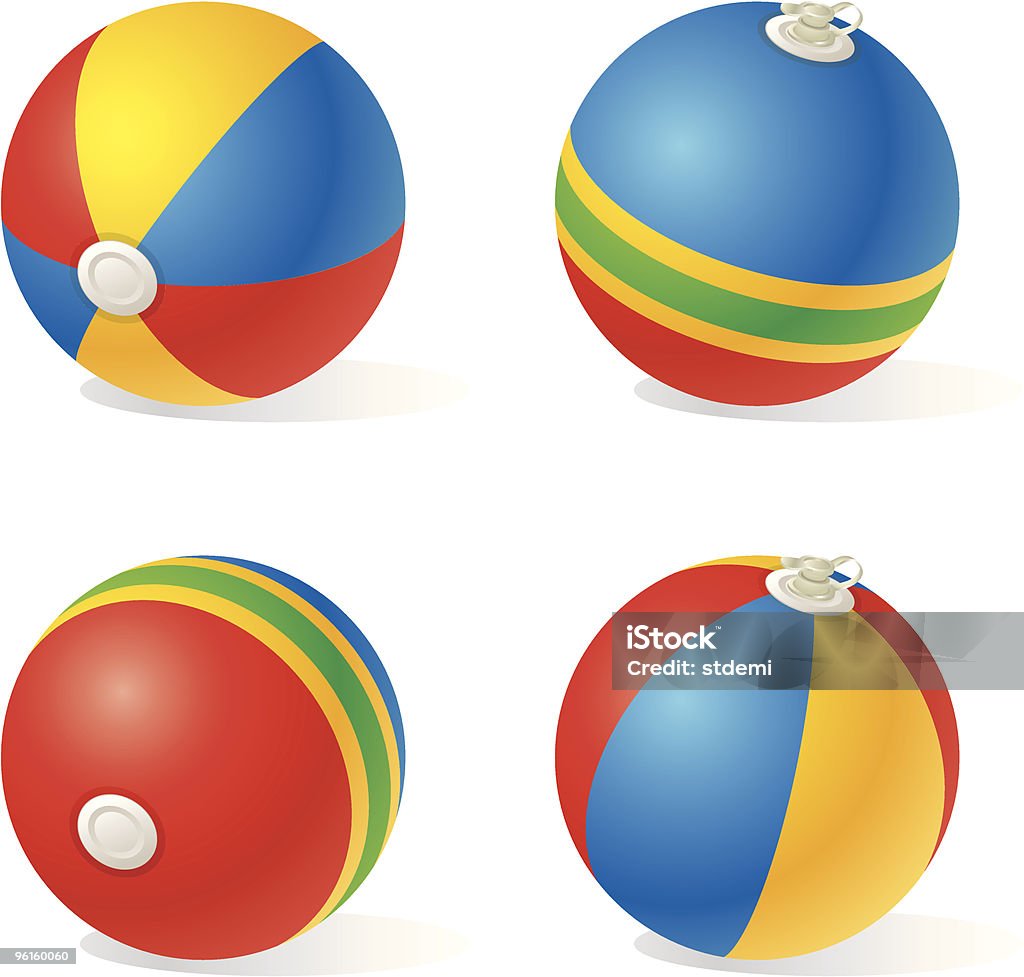 Des ballons - clipart vectoriel de Balle ou ballon libre de droits