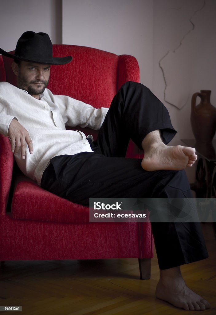 Stile cowboy - Foto stock royalty-free di Cowboy