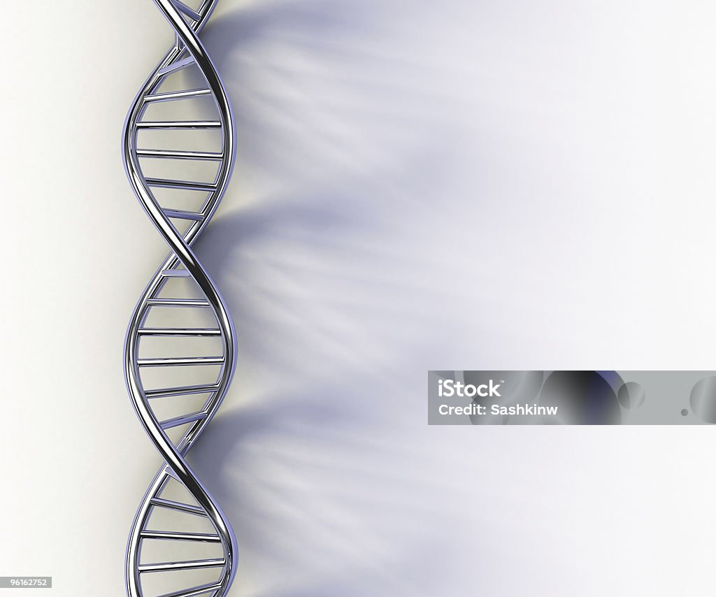 Hình Ảnh 3d Kỹ Thuật Số Kim Loại Của Một Sợi Dna Hình ảnh Sẵn có ...