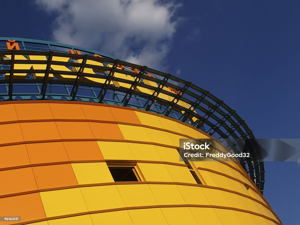 Orangefarbenes Gebäude [ 2 ] - Lizenzfrei Börse Stock-Foto