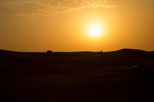 istock Sunset in dessert of Dubai 961633604