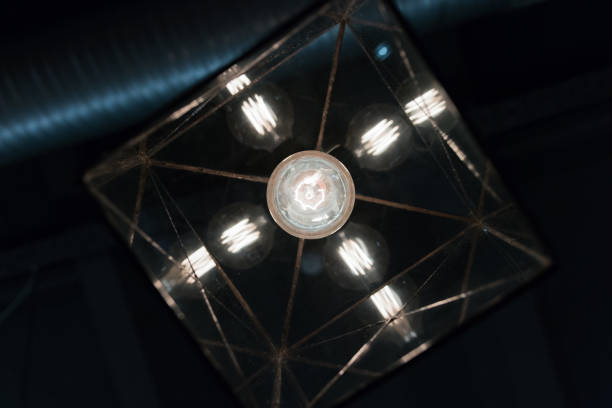 istock An ancient lamp burns in a chandelier 961637696
