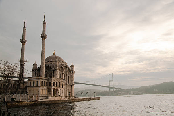 istock Ortakoy Mosque near Bosphorus Bridge 96164088