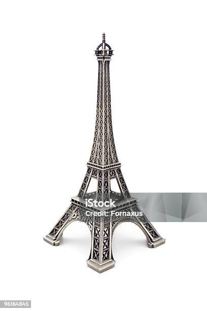 Torre Eiffel Ornamento - Fotografias de stock e mais imagens de Arquitetura - Arquitetura, Aço, Branco