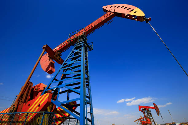 istock The oil pump, industrial equipment 961652864