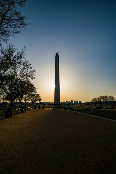 istock Washington Monument at Sunset, Washington, DC April 961664034