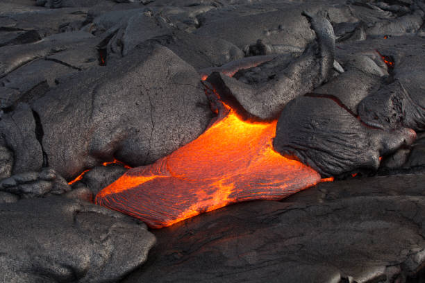istock Lava flowing on Hawaii's Big Island 961664660