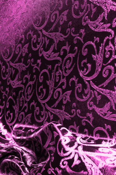 istock texture background pattern of silk fabric Royal monogram. pink. It is a red cranberry velvet with a royal gold font, creating a classic floral pattern. Light weight, great for design. 961667242