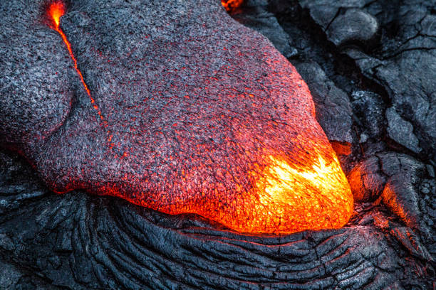 istock Lava flowing on Hawaii's Big Island 961667874