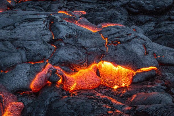 istock Lava flowing on Hawaii's Big Island 961667904