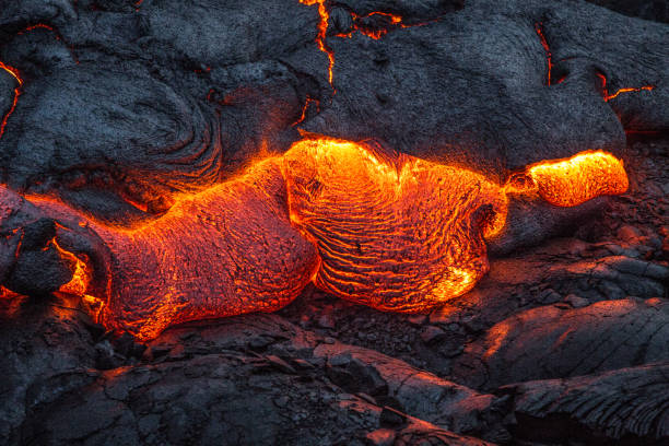 istock Lava flowing on Hawaii's Big Island 961667936