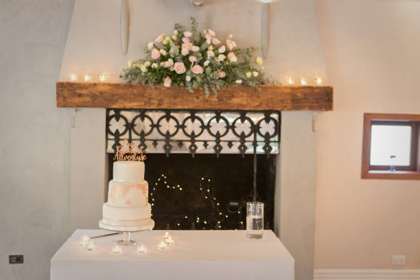 istock Shot of Wedding cake and decoration 961668304