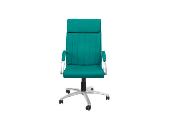 istock office a chair. Object isolated of white background 961669414