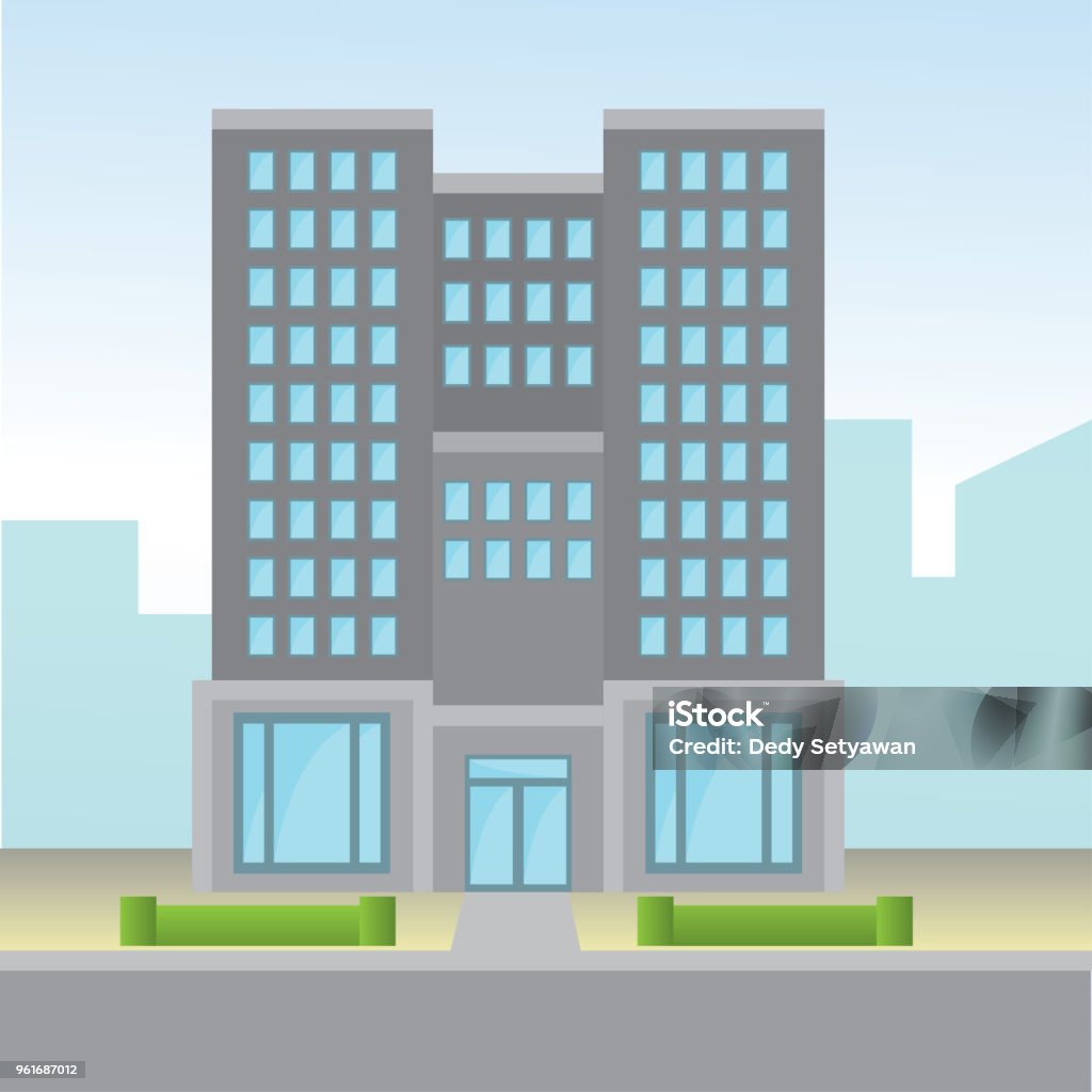 Apartment Design Illustrations Stock Illustration - Download Image Now -  Cartoon, Building Exterior, Business - iStock