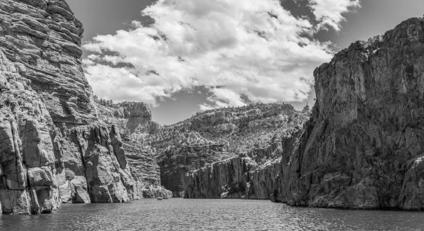 istock Black and White Wyoming 961696032