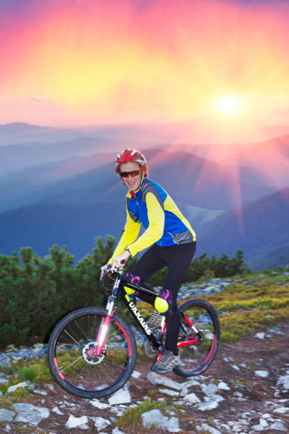 istock Racer on Mount Synyak 961697066