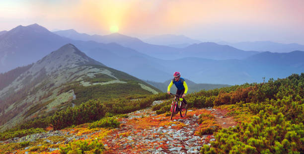 istock Racer on Mount Synyak 961699312