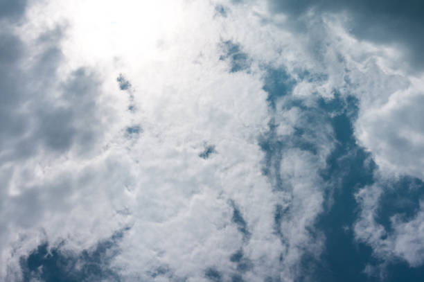 istock Beautiful Cumulus Cloud in the Bright Sky Background the sky and cloud concept related idea 961710522
