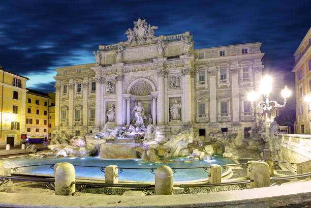 istock Fountain di Trevi, Rome, Italy. 961713228