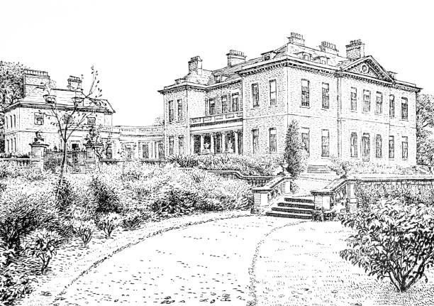 1,200+ English Country House Stock Illustrations, Royalty-Free