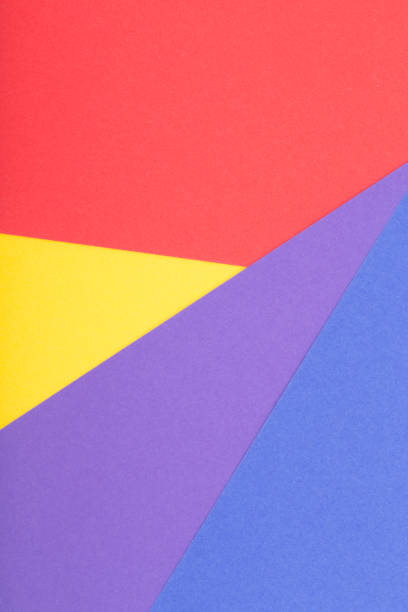 istock Multicolor background from a cardboard of different colors 961721886