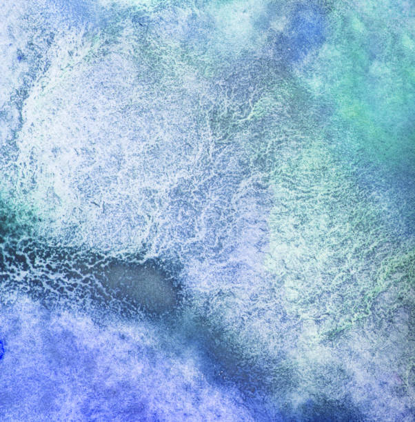 istock Blue watercolor background for textures and backgrounds 961723308
