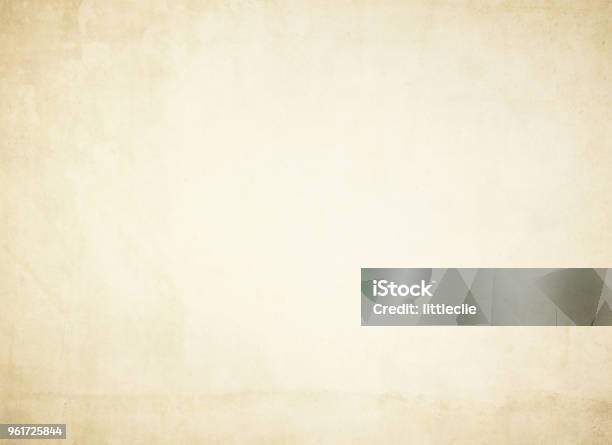 Vintage Paper Background Stock Photo - Download Image Now - Parchment, Backgrounds, Page