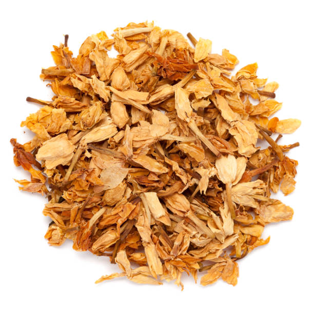 istock Dried Organic True Jasmine petals. 961729642
