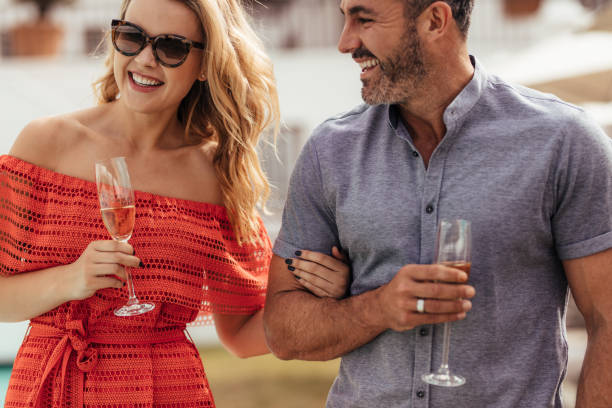 istock Beautiful couple having a great time together 961730414