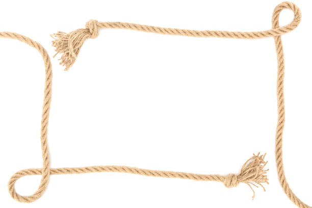 istock top view of arranged nautical ropes with knots isolated on white 961745570