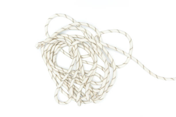 istock top view of white marine rope isolated on white 961745852
