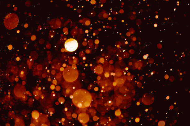 istock Christmas blur bokeh background texture abstract light glittering stars on bokeh. glitter vintage lights background 961747228