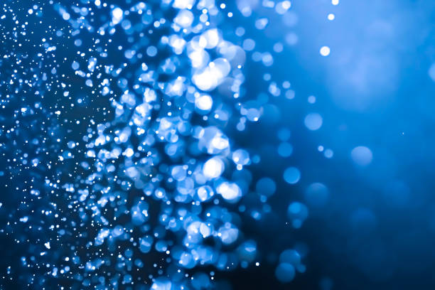 istock Christmas blur bokeh background texture abstract light glittering stars on bokeh. glitter vintage lights background 961748230