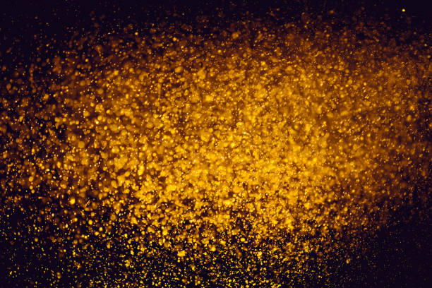 istock Christmas blur bokeh background texture abstract light glittering stars on bokeh. glitter vintage lights background 961748274