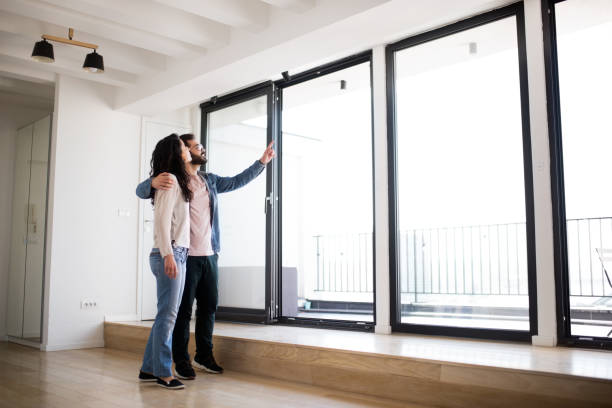 istock Couple in their new apartment 961748962