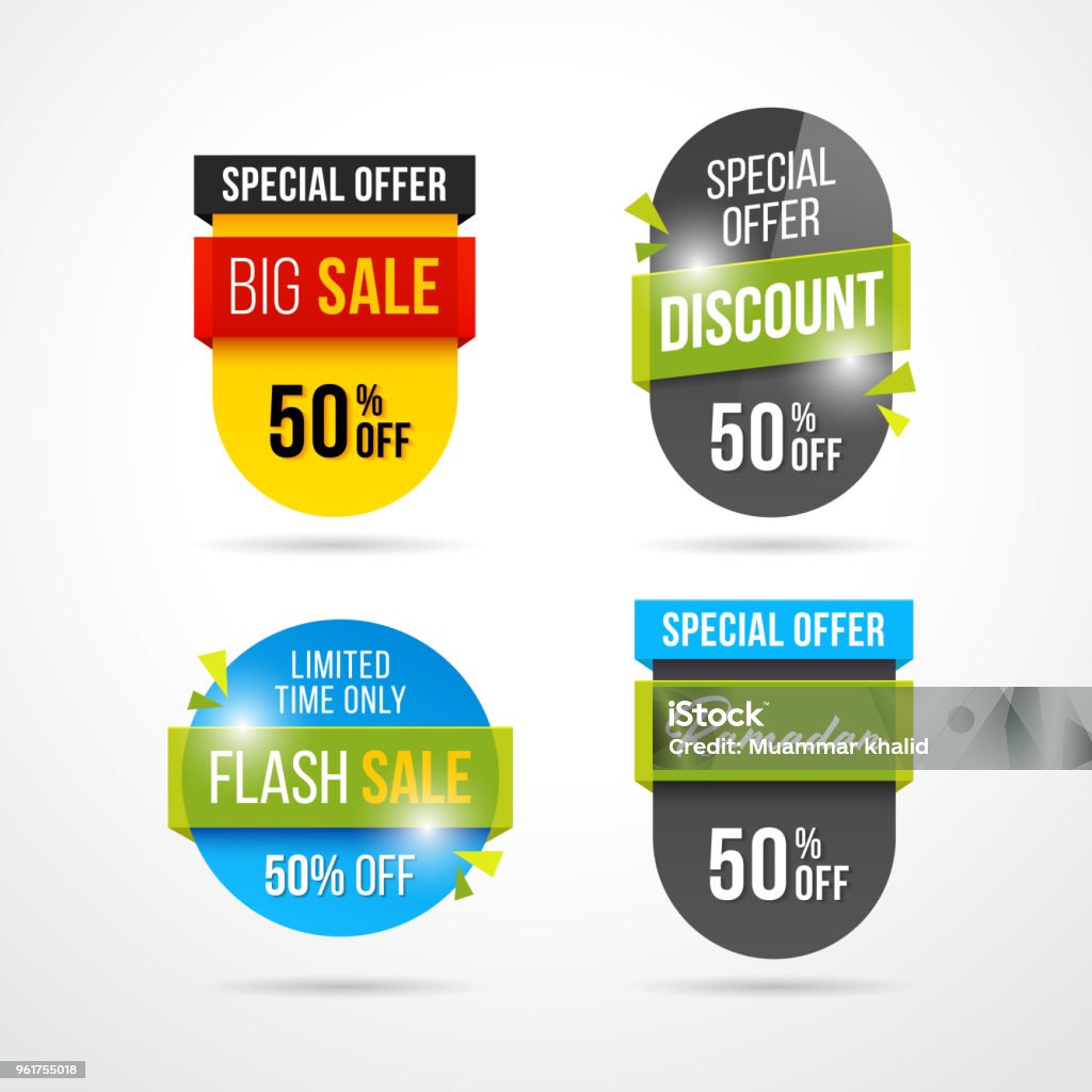 Transparente Geometrischen Vektor Banner Gesetzt Lebendige Kunststoff