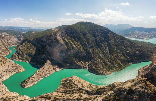 Arapapisti Canyon, located in Aydin Bozdogan, is a natural wonder with a height of 380 meters and length of 6 kilometers.