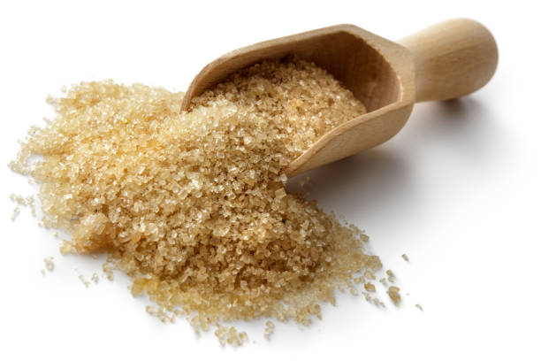 istock Seasoning: Turbinado Sugar Isolated on White Background 961775270