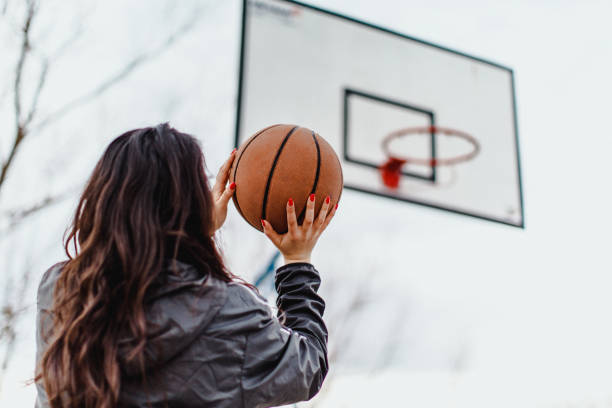 istock Female basketball player 961782212
