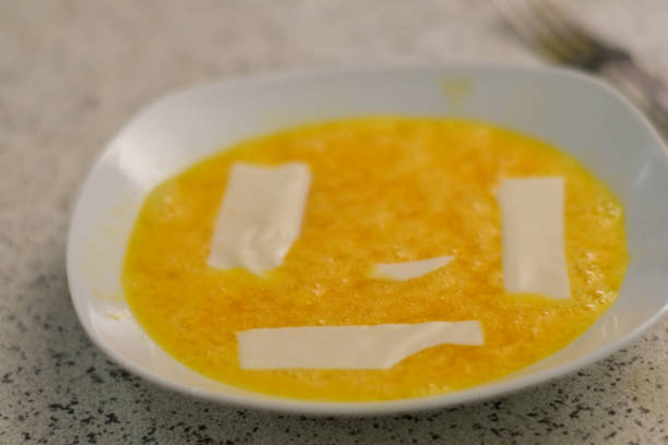 istock Italian cousine eggs and cheese, Pasta food 961789850