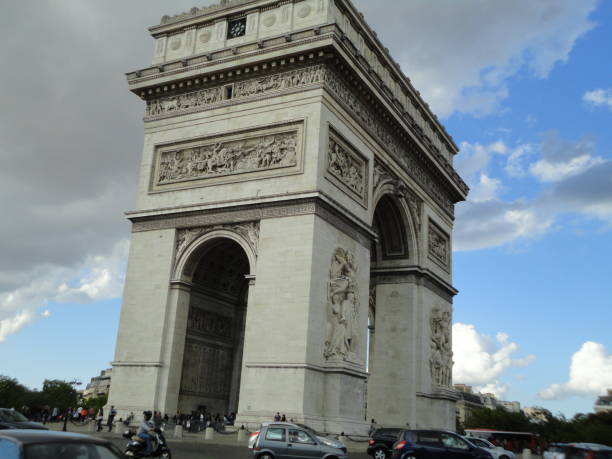 istock Arc de Triomphe in Paris, France. 961800120