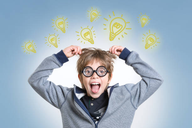 istock Portrait of very Intelligent boy 961802942